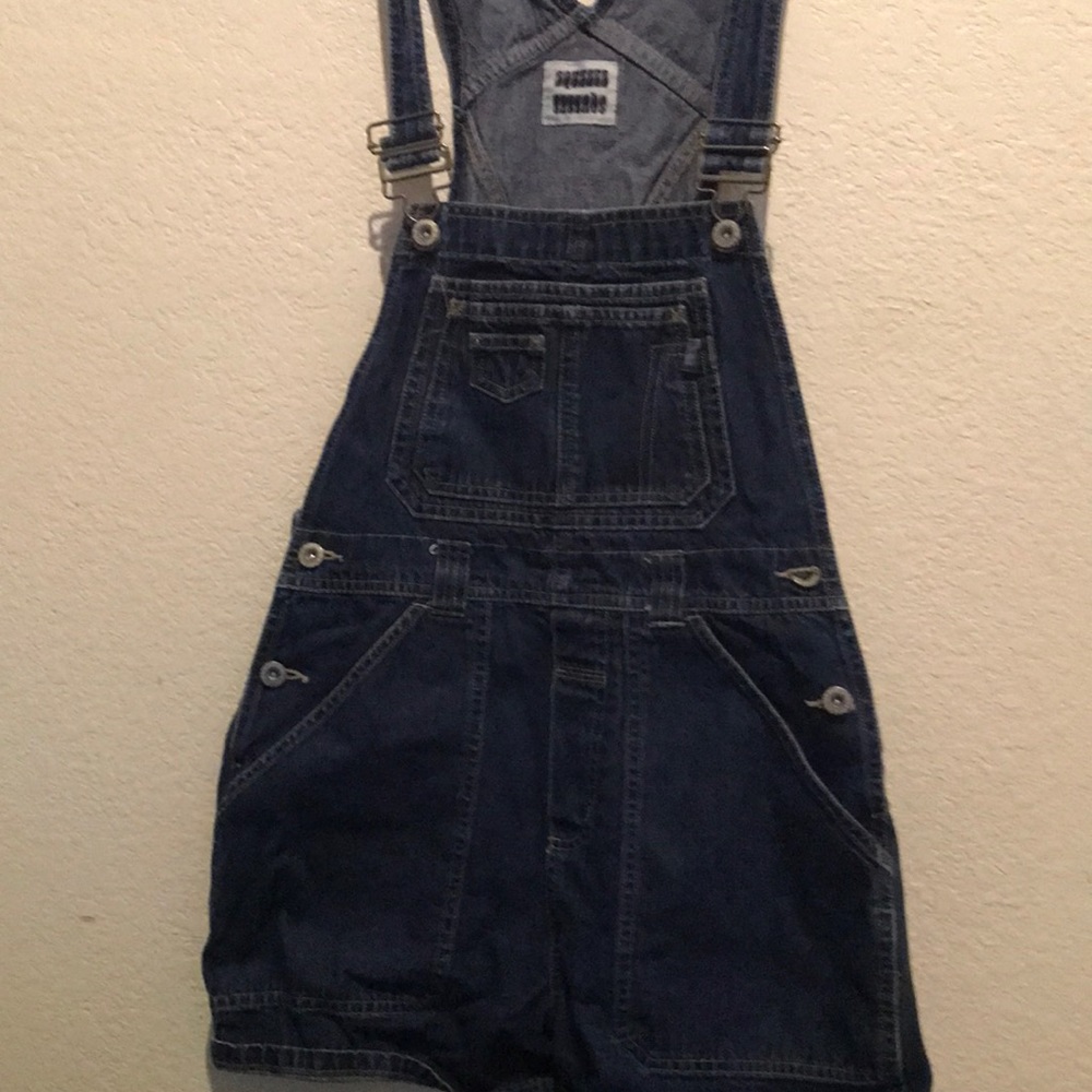 Vintage-Squeeze overall, vintage, dark blue wash